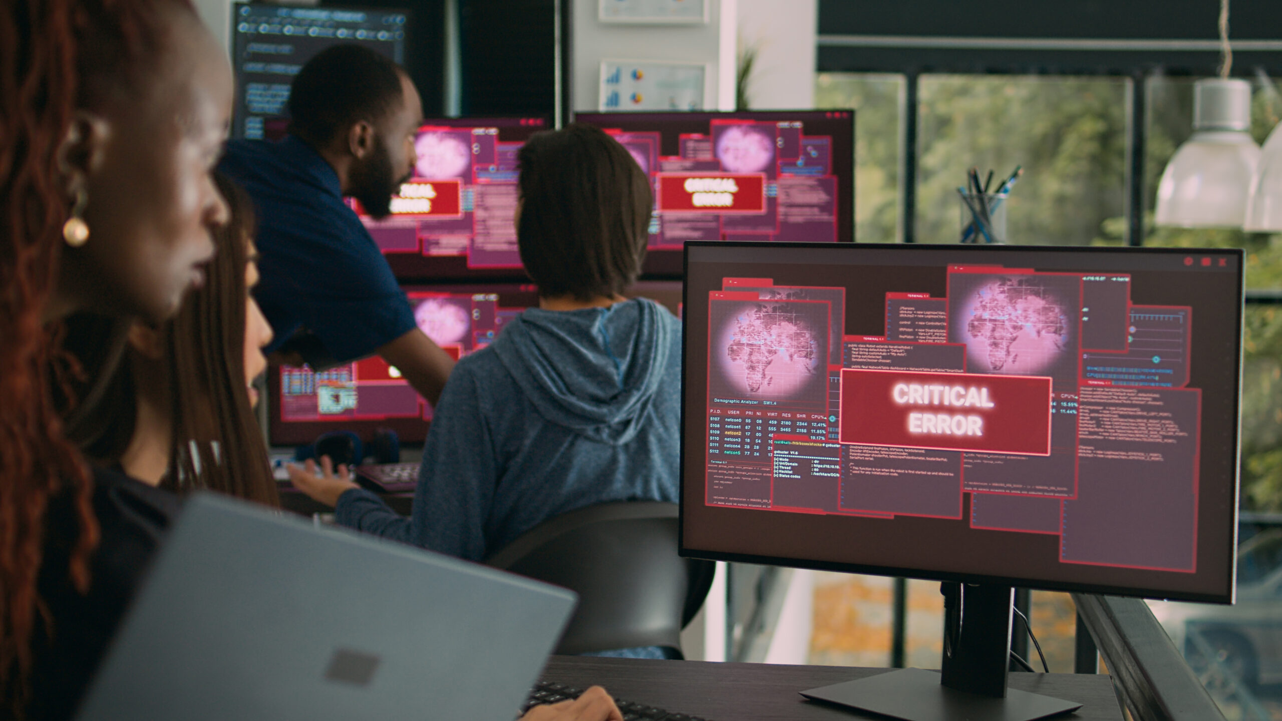 Résilience informatique : poste de travail en critical error